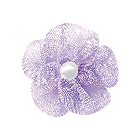 Yao Ming tejido hecho a mano cinta 2,2 cm arco pequeña flor regalo embalaje ropa interior accesorios cinta flor