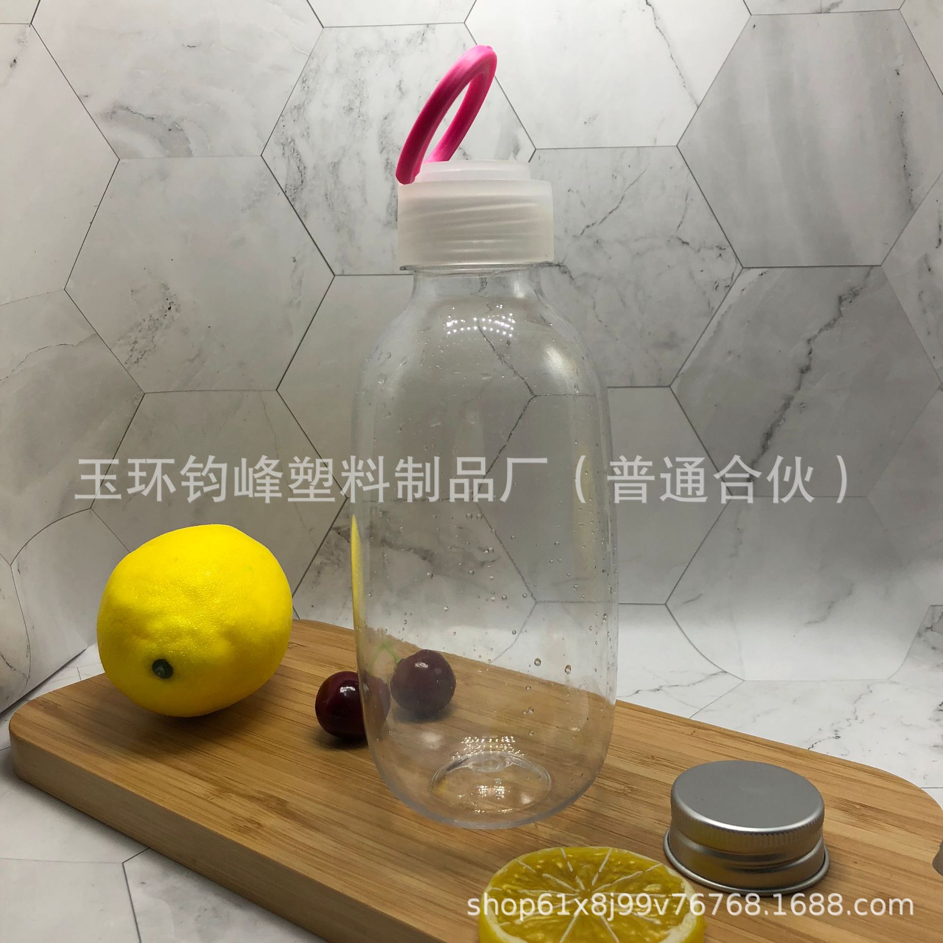 500ml透明果汁饮料胖胖奶茶杯 矮胖型冷泡茶塑料瓶PET厂家批发