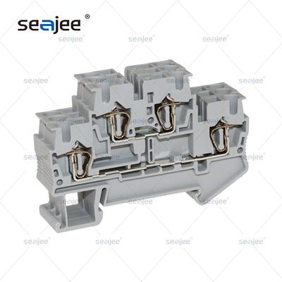 廠家現貨大量批發雙層回拉式STTB2.5彈簧端子高質量端子