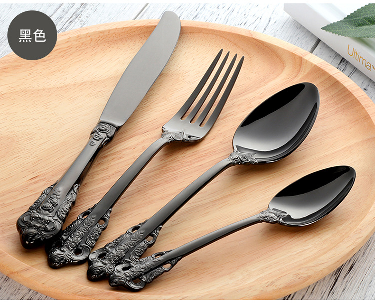 浮雕空心西餐具中文_11