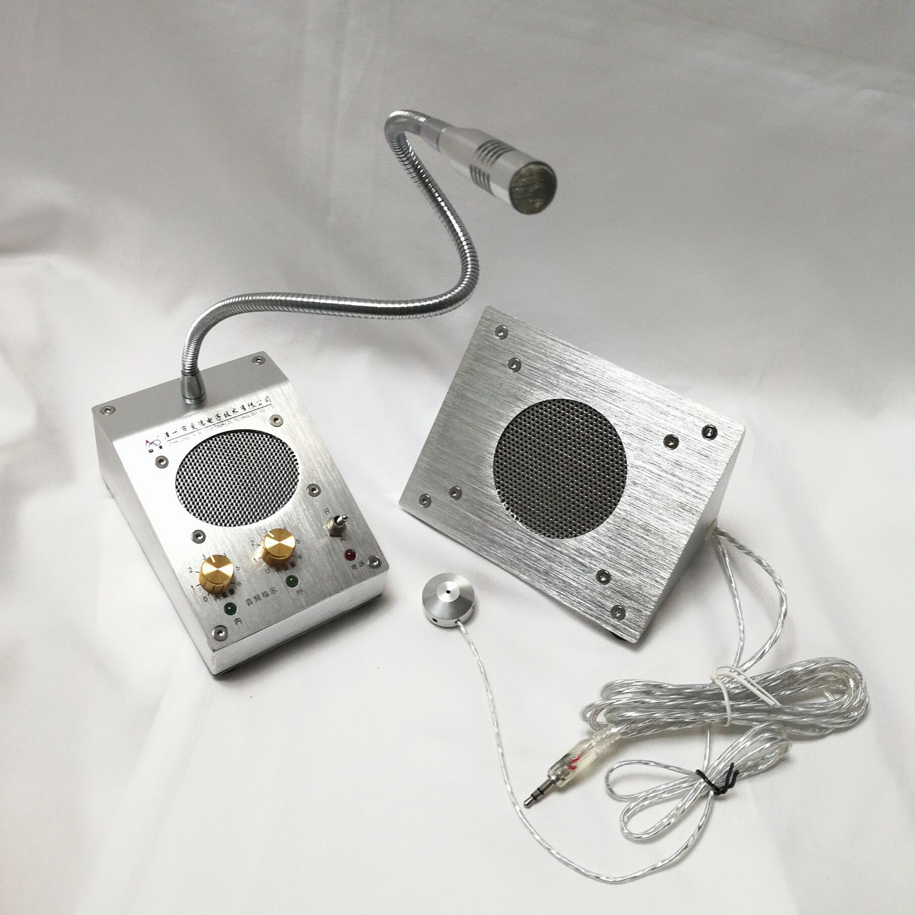 厂家供应银行窗口对讲机 爱德AD-2009DL 超大功率 广场扩音大喇叭|ru