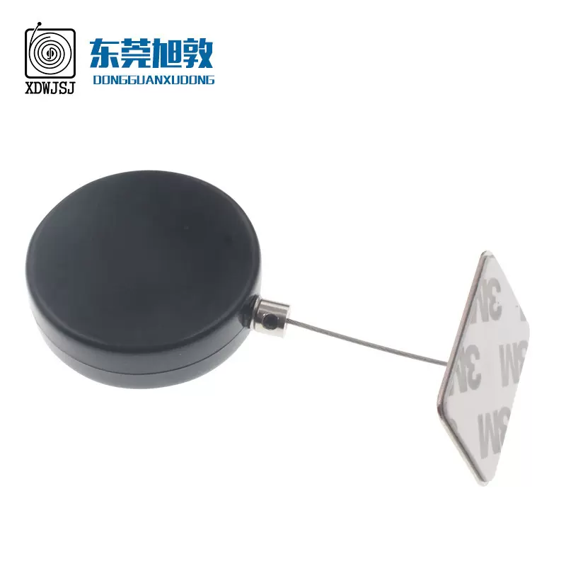 热卖旭敦圆形防盗拉线盒  自动收线盒 钢丝绳卷线盒免费打样