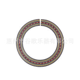 吉他配件 古典口轮花梭子状芯