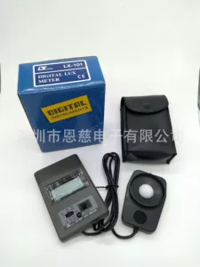 Taiwan Lutron Luchang LX-101 Меры освещения Mini Light Meeting LX101 Цифровой счетчик освещенности Оптическая таблица
