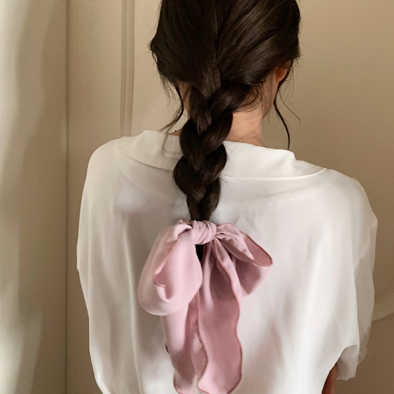 Chiffon Bow Hair Rope display picture 2