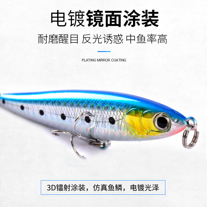 Sinking Minnow Fishing Lures Hard Plastic baits Fresh Water Bass Swimbait Tackle Gear