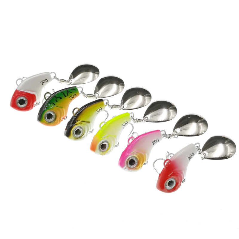 Metal Blade Baits Spinner Blade Lures Fresh Water Bass Swimbait Tackle Gear