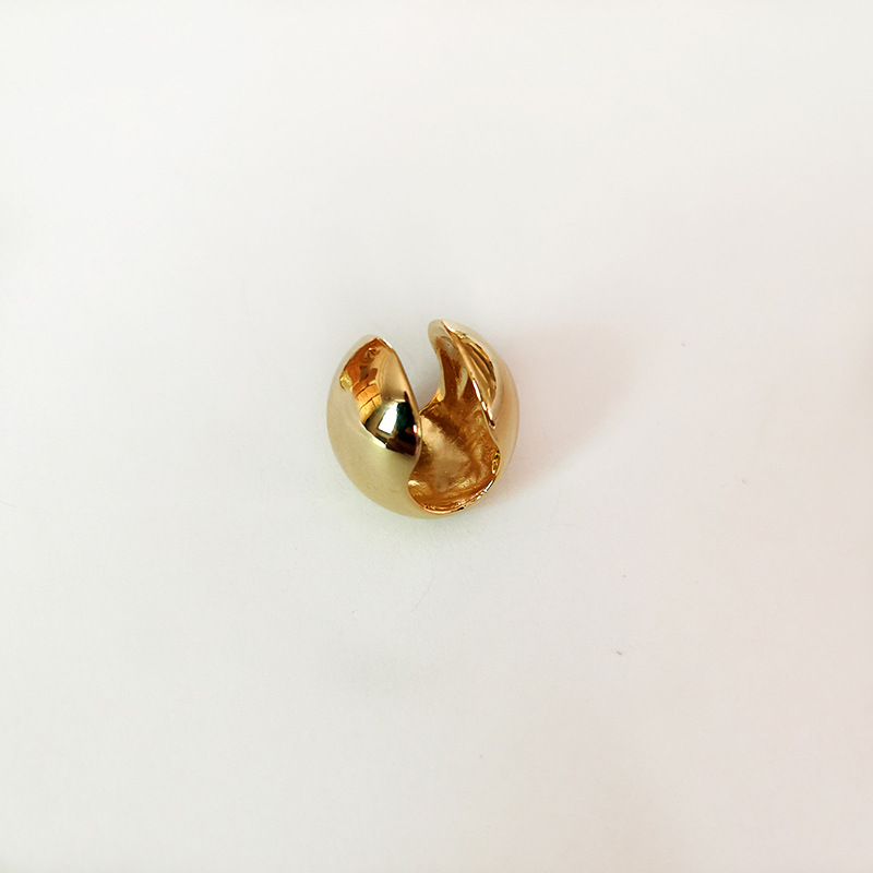 1 Piece Quantity 1 Piece Streetwear C Shape Copper Ear Clips
