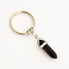 Fashionable crystal, pendant, retro metal multicoloured keychain, accessory, simple and elegant design