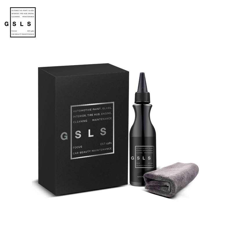 GSLS汽車玻璃油膜酸雨痕去除劑套裝玻璃酸雨雨痕水痕玻璃清洗劑