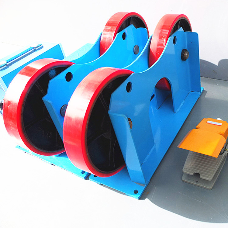 CANZ牌1吨小型滚轮架速度可以通过变频自动调节灵活。变频调速