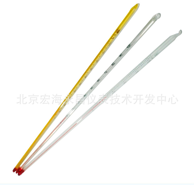 玻璃棒式温度计家用玻璃温度计红水煤油农业水温计厂家定制