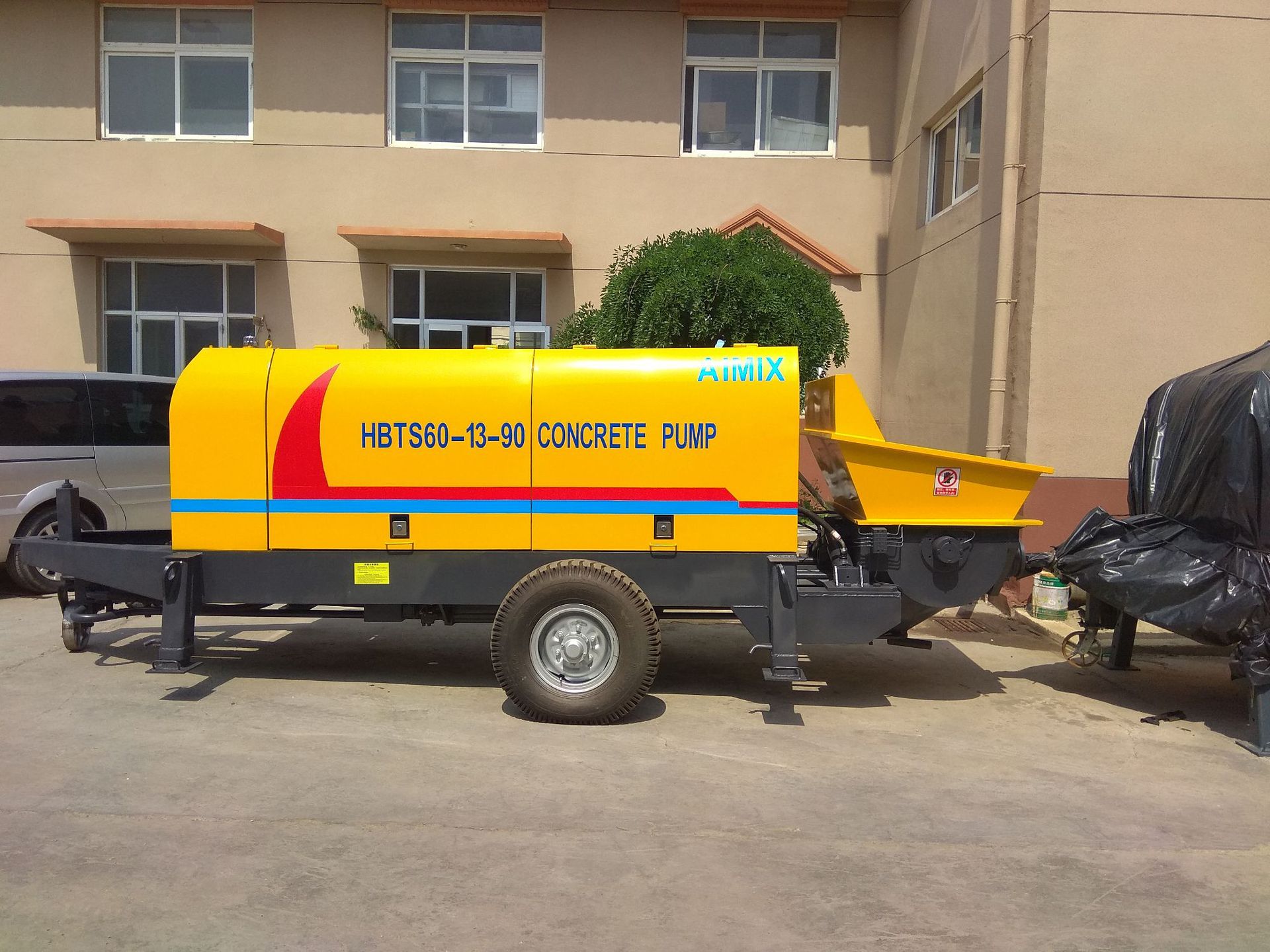混凝土拖泵 60拖泵 60立方地泵 大石子的混凝土泵 HBTS60-13-90泵