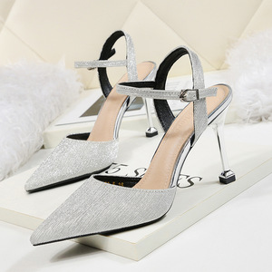 Sexy Later High-heeled Shoes Night Shop Shallow-mouthed Sandals 