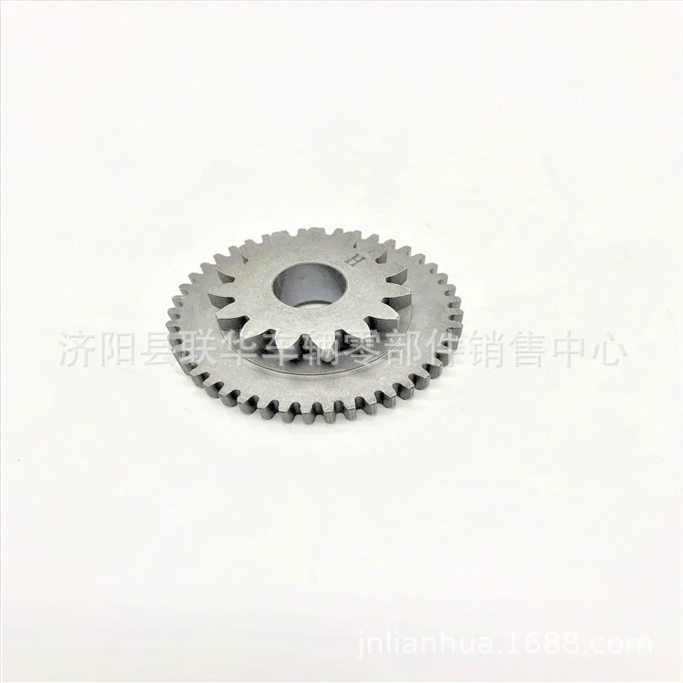 Jinan Light Riding GN125 шестерня стартера, приводной кулак для ножного запуска, ведущие зубья и колесо привода двигателя
