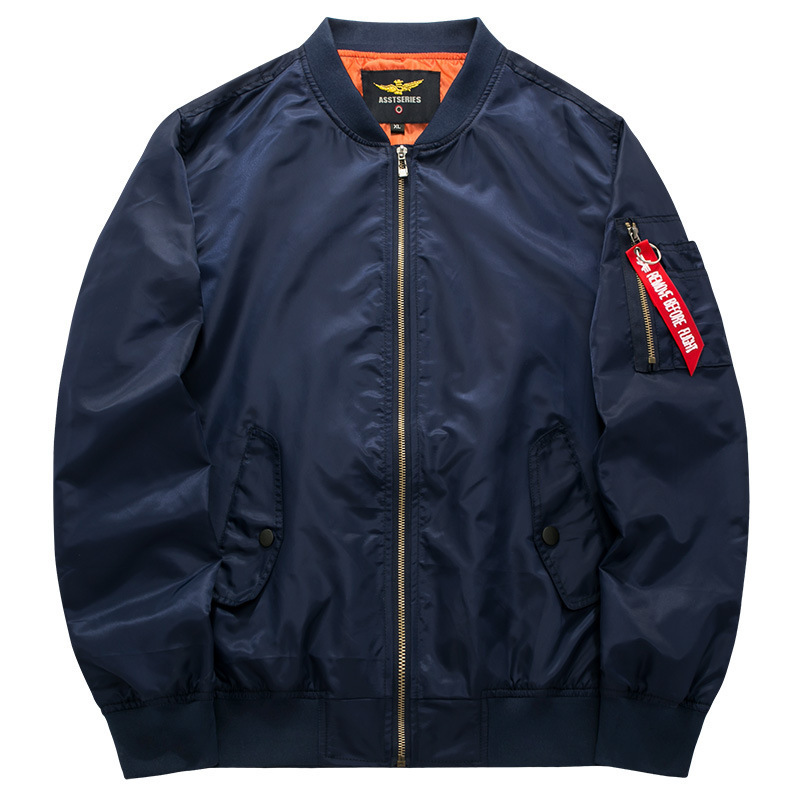 Men's bomber Jacket Blue
