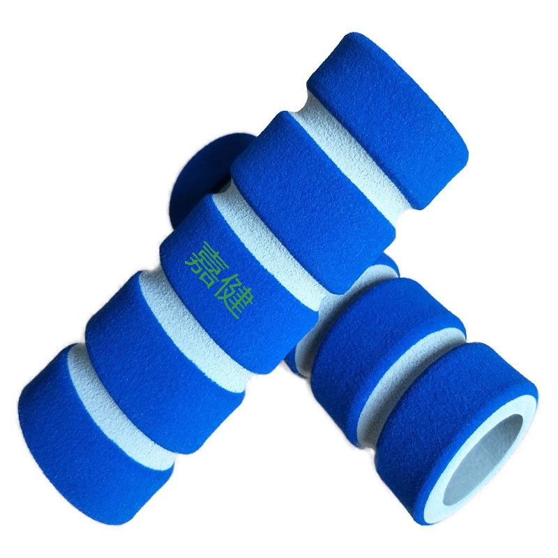 双色nbr发泡海绵手柄 电动儿童平衡推车橡塑把套 橡胶泡棉手握把