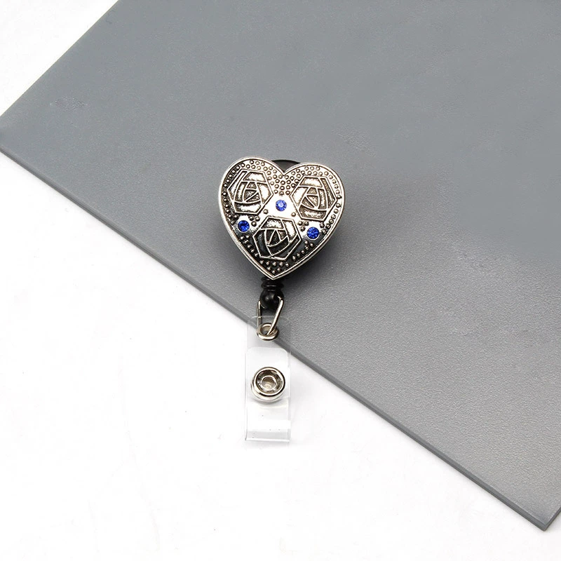 Кросс-бордер прямые поставки ретро персиковое сердце сак Diamond карман простой вытаскивать телескопическую застежку карманом