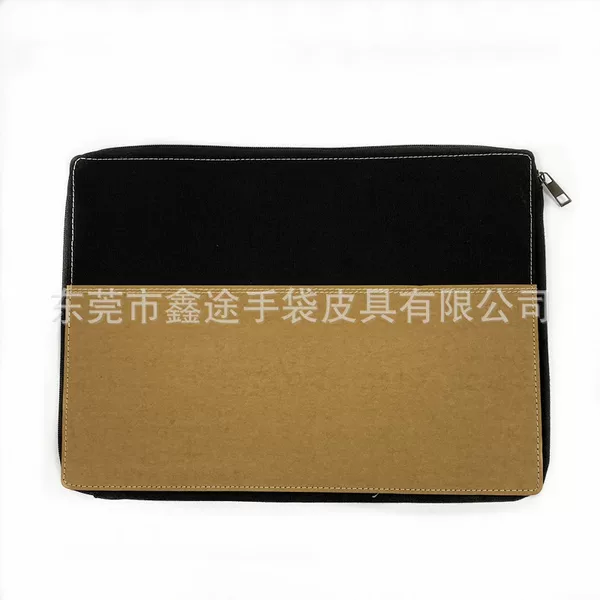 Manufacturer Customized Creative Kraft Paper Computer Sleeve Bag Canvas Laptop Bag Waterproof iPad Protective Cover