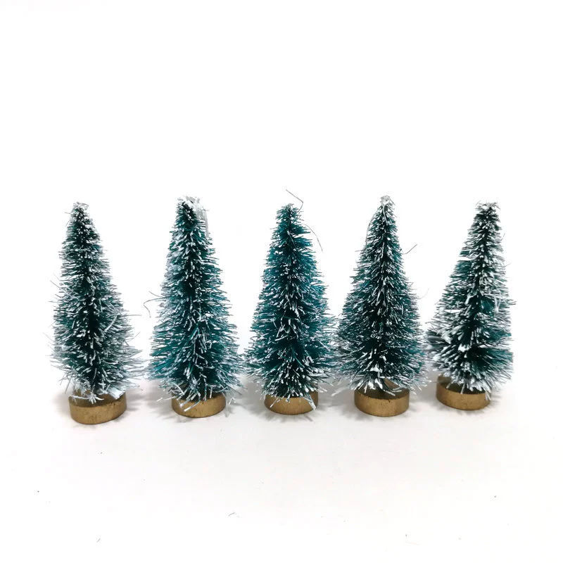 6 см высотой [кедровая Рождественская елка] ZAKKA набор для стрельбы модель DIY Мини Готовые Аксессуары для маленьких елок