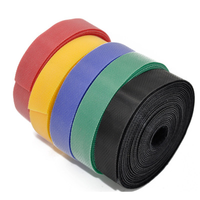 厂家直销短细射出勾魔术贴扎带1cm尾纤捆扎带束线带|ms