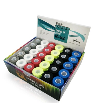 吸汗带 Alpha/阿尔法 TG-100 超薄粘性 网球拍打孔 羽毛球拍手胶|ru