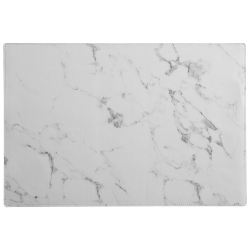 Factory direct sales ins Nordic marble leather placemat insulation mat anti-scalding table mat waterproof and oil-proof western place mat