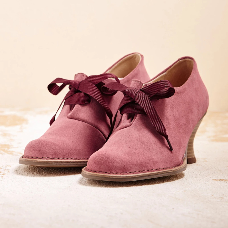 Cross-border factory foreign trade direct sales Spring and Autumn plain top pink ribbon deep mouth stiletto all-match women's shoes