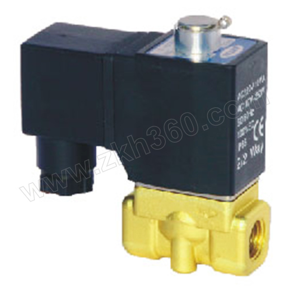 2KW系列流体阀-直动常开型AIRTAC/亚德客2KWX050-15ER1/2,AC24V