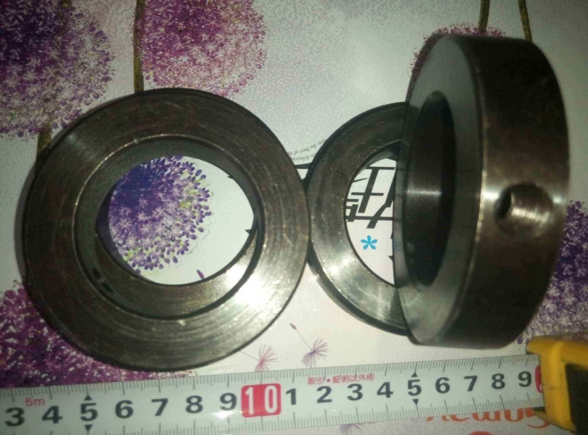 钢制光轴不开口型固定环套夹轴承止推环挡圈垫限位圈 50/65/80/60