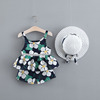 Summer beach set girl's, Korean style, children's clothing