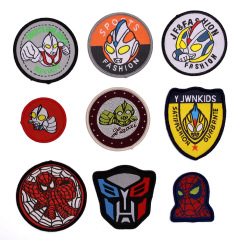 君樂織嘜章卡通布貼織嘜補丁衣服裝飾章仔無背膠需手縫廠家直銷