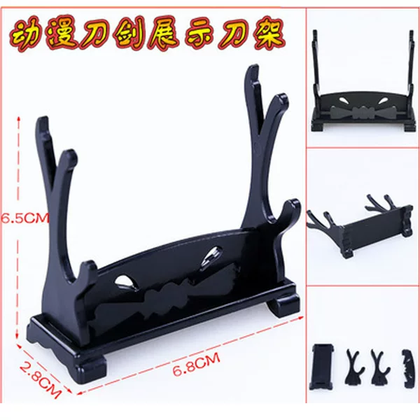 Animation knife holder display rack hardware knife display plastic knife holder wholesale decoration hot selling small knife holder