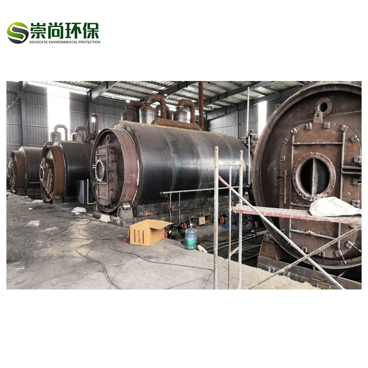 商丘崇尚轮胎裂解设备废油蒸馏柴油炼油机|ru