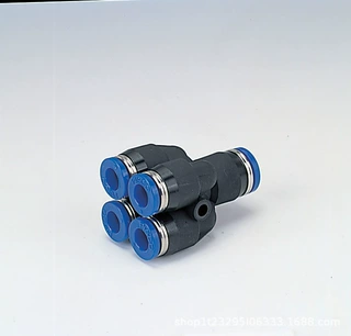 PISCO耐腐蚀不锈钢管接头异径双Y型 PRG6-4SUS  PRG8-6SUS