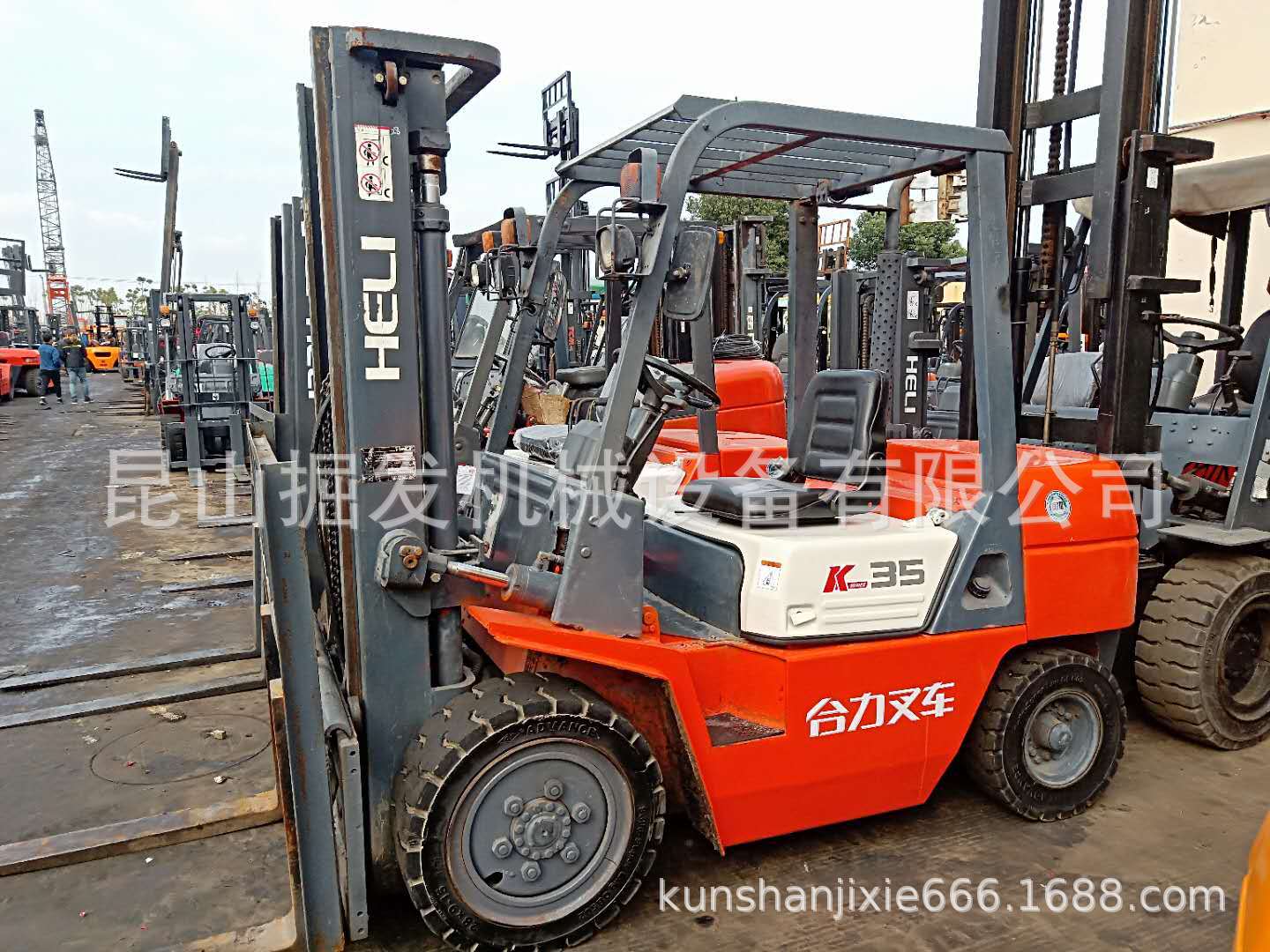 二手叉车合力叉车3.5吨内燃式叉车