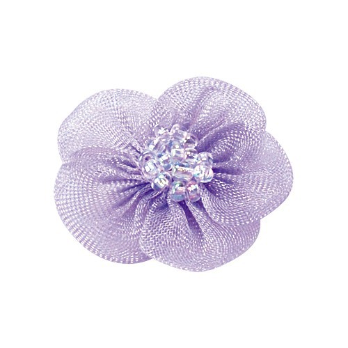 Yao Ming cinta hecha a mano arco 2,5 cm cinta de nieve hecha a mano cinco pétalos flor arco ropa cuerda del pelo Decoración