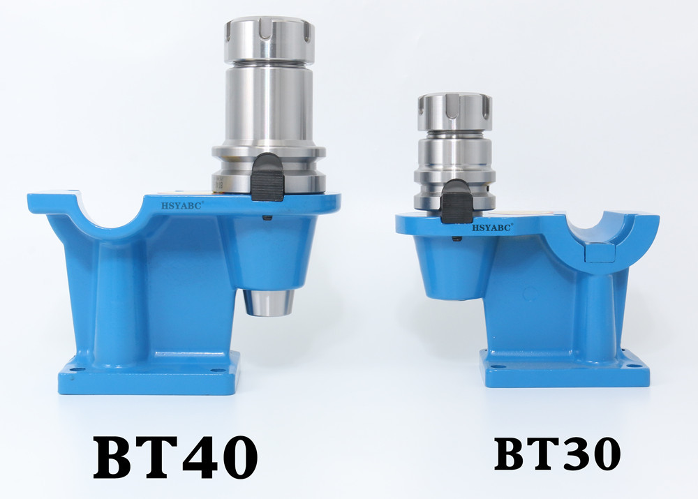 新款全铝制锁刀座 BT40锁刀座 BT30锁刀架数控刀柄卸刀架立卧二用-阿里巴巴