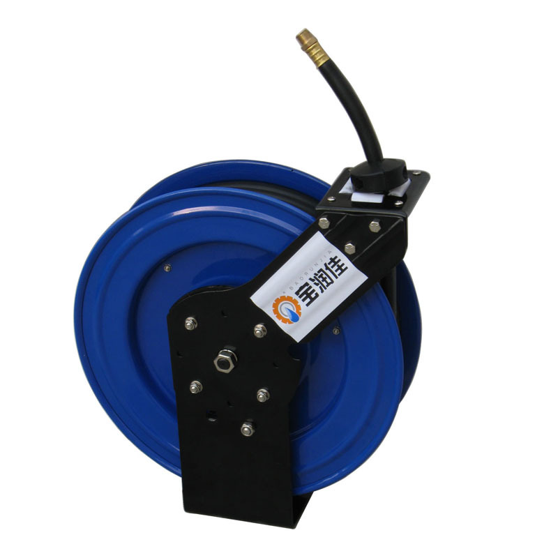 自动伸缩气管卷管器10米 弹簧回收风炮管卷盘|ms