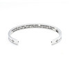 Cross -border titanium steel engravings bracelet arrow Remember Whose Daugy Mother Mother source manufacturer