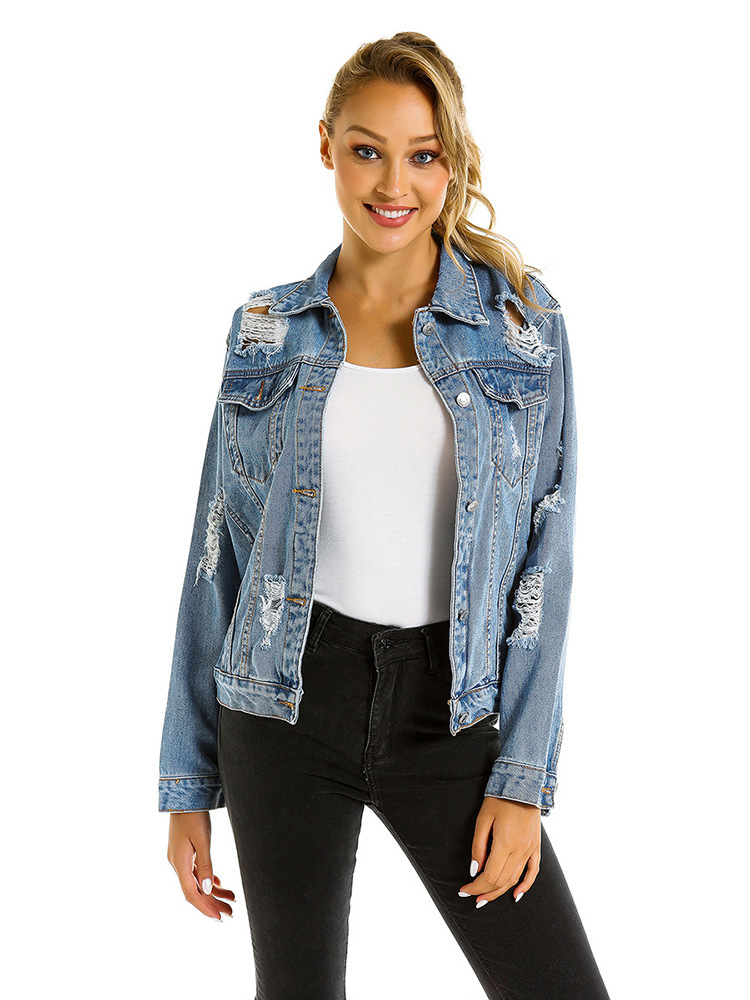 Blouson femme en Denim - Ref 3322036 Image 9