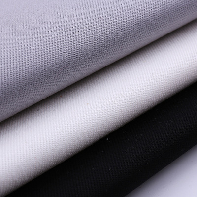 新款 21支紧密赛络纺高弹休闲服布料  男女春夏时装裤裙面料批发