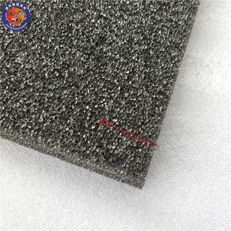 厂家定制 黑色半闭孔蜂窝过滤绵 空气净化器内置防尘海绵网