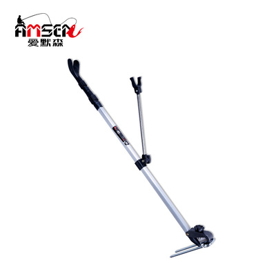 炮台钓鱼支架地插2.1米两用鱼竿支架渔具用品配件 杆架钓箱炮台|ms