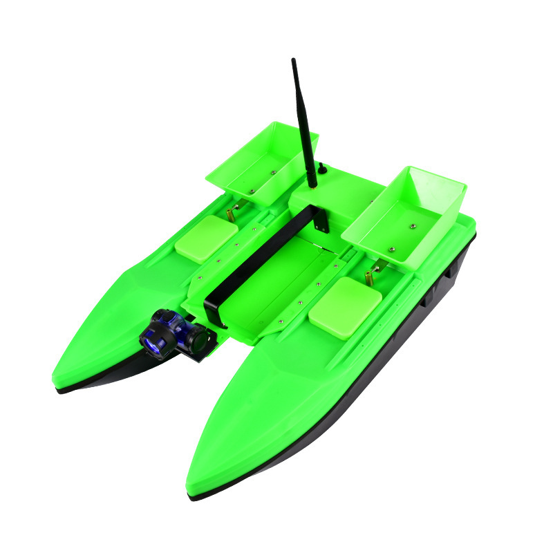 跨境打窝船 智能遥控钓鱼船 双马达投饵船定速巡航大功率RC打窝船