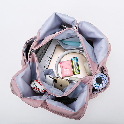 Travel bag large capacity women's wet and dry separation sports fitness bag handbag luggage bag short-distance lightweight swimming bag