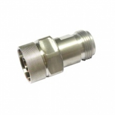 N公头转N母头，DC-18GHz，不锈钢精密同轴转接器