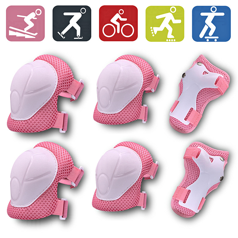 Manufactor wholesale children push bike protective clothing Bicycle Balance car Shilly wheel Slide board protective clothing 6 sets