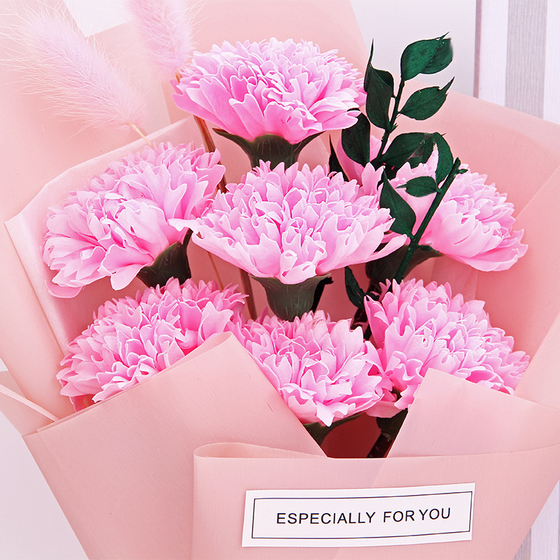 新款7朵方盒康乃馨2019粉3