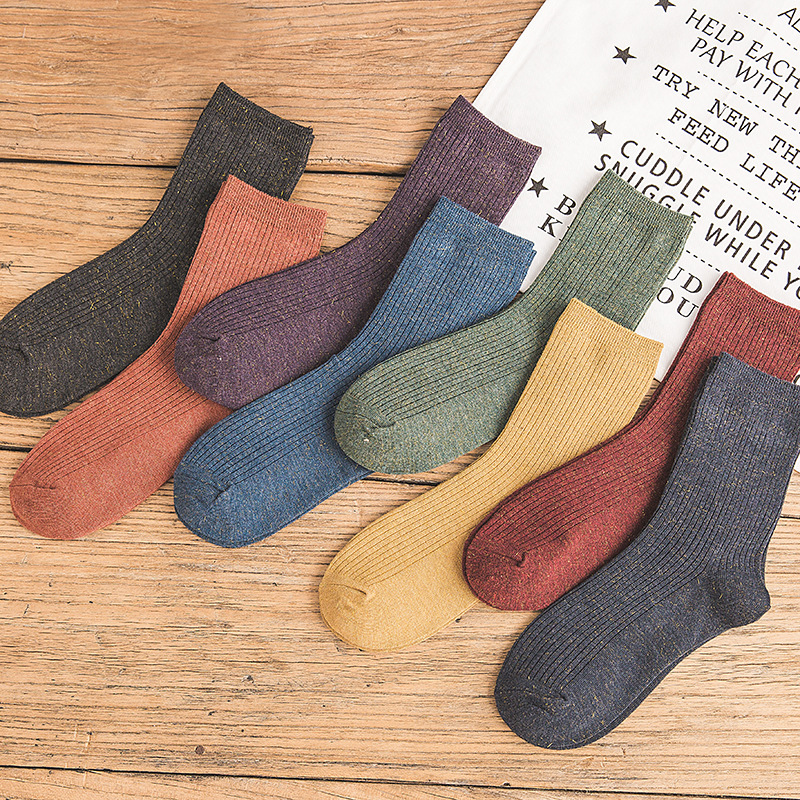 Autumn demi-season fashionable knee socks